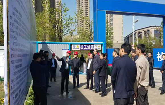 省委书记李锦斌、省长李国英等省领导调研国祯环保京台高速雨水调蓄工程项目