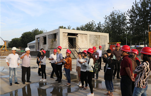 “喜迎十九大 合肥城建行”全国网络媒体行走进国祯环保清溪净水厂