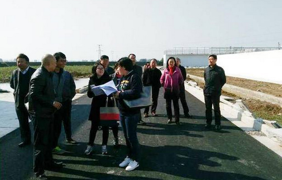 蚌埠市人大副主任等领导一行现场调研怀远项目